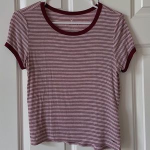 American Eagle Striped T-Shirt